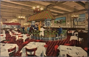 New York NY ~ Hickory House Restaurant Folder~Chefs At Work~Bar & Sports Murals - Picture 1 of 4