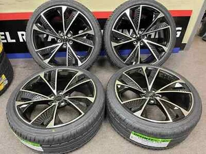 SET(4) 20" 20x9 5X112 ET35 WHEELS & TIRES PKG AUDI A4 A5 S5 S4 A7 A6 S6 A8 Q3 - Picture 1 of 8
