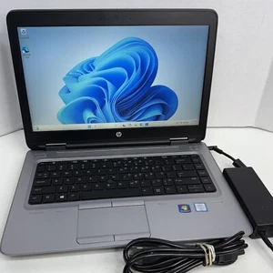 HP ProBook 640 G2 i7-6600U 14" Windows 11 Pro Laptop 480GB SSD 16GB RAM - Picture 1 of 10