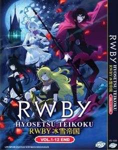 RWBY: Hyousetsu Teikoku / Ice Queendom (1-12 End) DVD with English Subtitles - Picture 1 of 2