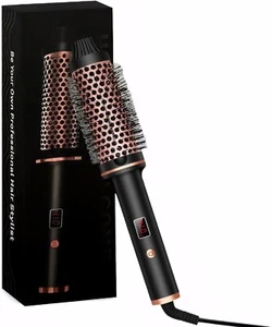 Curling Brush - Thermal & Heated Round Brush, Dual Voltage, Quick Heating Cerami - Picture 1 of 7