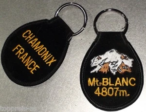 SCHLÜSSELANHÄNGER SOUVENIR Chamonix France Mt.Blanc Skifahren Skiurlaub Alpen - Bild 1 von 1