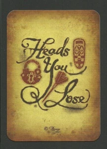 Walt Disney World Pirates Adventure Treasures of Seven Seas Card Heads You Lose - Picture 1 of 2