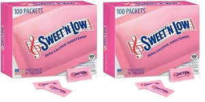 Sweet 'N Sustituto de azúcar granulado bajo, 3,5 onzas (100 unidades) (paquete de 2) - Imagen 1 de 12