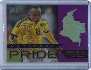 2015-16 Select Camilo Zuniga National Pride Purple Prizm #99/99 Free Shipping 