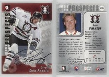 2004-05 ITG Heroes and Prospects Auto Dion Phaneuf #A-DPH Auto