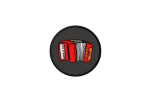Patch Aufnäher Aufnäher Badge Thermoaufkleber Akkordeon - Bild 1 von 1