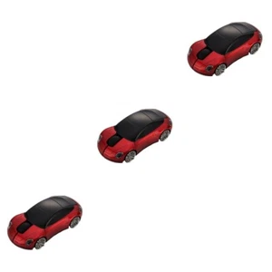 3 stücke 2,4 ghz 3d auto form drahtlose optische usb gaming ohne - Bild 1 von 12