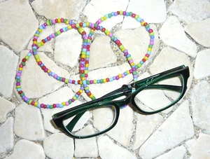 ★ Hágalo usted mismo ★ Cadena de gafas ★ colorido ★ - Imagen 1 de 1