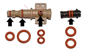 Dichtung Saeco Philips für Minuto Pico Baristo Supportventil Auslaufstutzen Vent