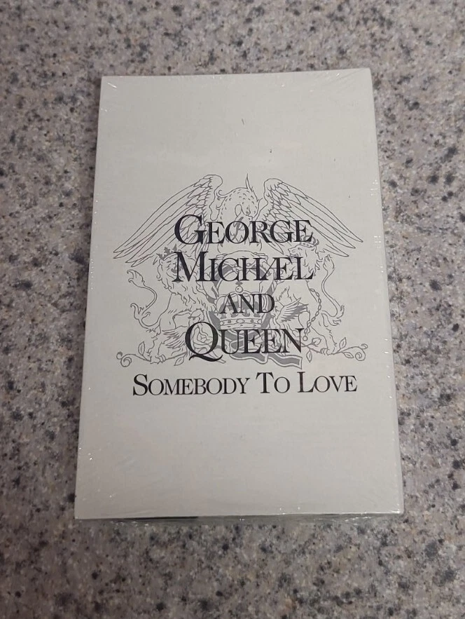 George Michael / Queen - Somebody To Love Cassette Single SEALED  - Image 1 of 3