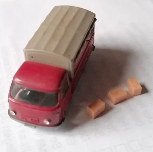 Wiking Transporter pianale Borgward del 1963, con carico, - Foto 1 di 5