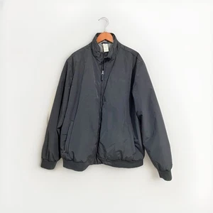 Chaqueta cortavientos Faded Glory para hombre 2xl negra forrada con cremallera - Imagen 1 de 11