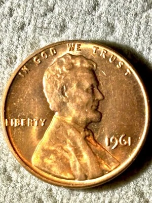 1961 Lincoln Memorial Cent Penny Uncirculated Special Mint Strike DDO/R - Image 1 of 4