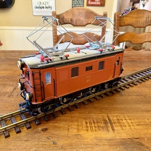 G Scale LGB 2045 Swiss Rhaetain Railway Electric Locomotive With Box - Picture 1 of 21