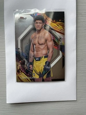 2024 Topps Finest UFC Uncommon Gilbert Burns No. 188 - Image 1 of 2