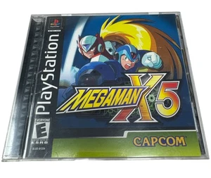 Mega Man X5 (Sony PlayStation 1, 2001) PS1 Complete - Picture 1 of 3