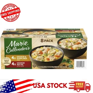 Marie Callender’s Hühnersuppe 8er Pack | Pot Pie & Dumpling Dosen | Kostenloser Versand - Bild 1 von 5