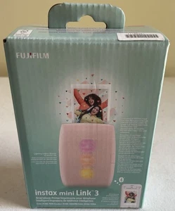 Brand New Fujifilm Instax Mini Link 3 Smartphone Printer Rose Pink - Zdjęcie 1 z 6