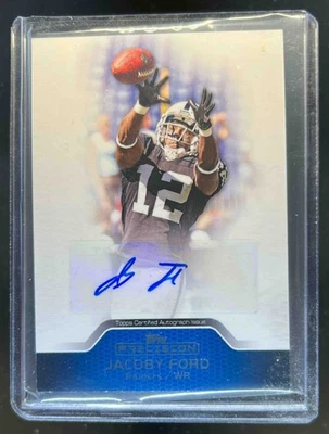 2011 Topps Precision Jacoby Ford Auto #PCVA-JF Raiders - Image 1 of 2