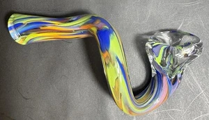 Heady Hecho a Mano en EE. UU. SHERLOCK Vidrio Pipa de Vidrio para Fumar Tabaco VIDRIO GRUESO - Imagen 1 de 6