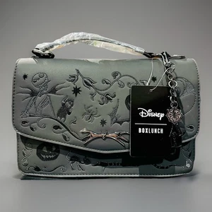 NUEVO CON ETIQUETAS Bolso Bandolera Loungefly Pesadilla Antes de Navidad Halloween Ciudad Iconos! - Imagen 1 de 9