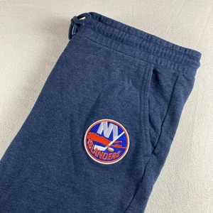 New York Islanders Hose Herren Large Blau Fleece Jogginghose Jogger NHL Antigua - Bild 1 von 13