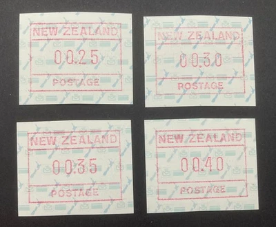 New Zealand Stamps 1986 Frama Labels, Map Paper - UHM - Image 1 of 2