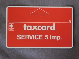 SERVICE Card MINT Unbenutzt Schweiz - 1982 / No 03 044581 - Bild 1 von 1