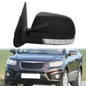 8Pin Left Side Electric Door Mirror For Hyundai Santa Fe MK2 CM 06-12 Power Fold - Picture 1 of 12
