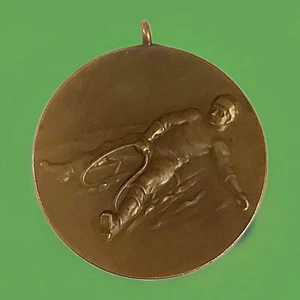 Medaille Rodeln Partenkirchen Winter 1922 3. Preis Ø circa 38mm Dicke circa 2mm - Bild 1 von 2