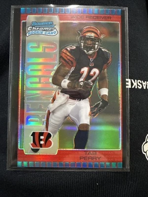 Tab Perry 2005 Bowman Chrome #158 Red Refractor Cincinnati Bengals - Image 1 of 2