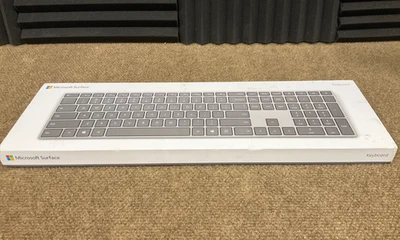 Microsoft Surface Bluetooth Keyboard gray 3YJ-00022 ✨🔥✨NEW! OPEN BOX✨🔥✨ - Image 1 of 4
