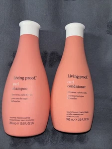 Living Proof Curl Shampoo & Conditioner Set 12 fl oz 355 ml each New, Unused - Picture 1 of 2