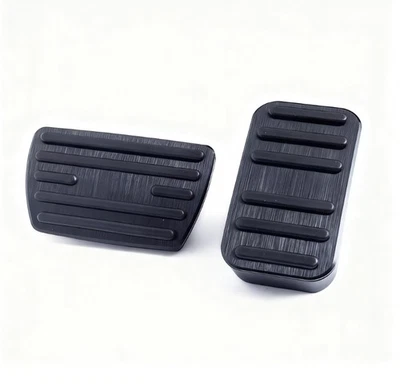 Black Aluminium Car Gas Brake Pedal Cover For Honda Accord Civic CR-V Passport - Image 1 of 4