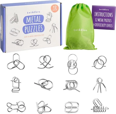 Giochi Puzzle in Metallo 36 Rompicapo Giocattoli Educativi Intelligenti - Immagine 1 di 4