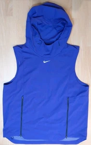 Nike Alpha Fly Rush Kapuzenweste belüftet royal lila Dri-Fit Herren XL Fußball - Bild 1 von 11