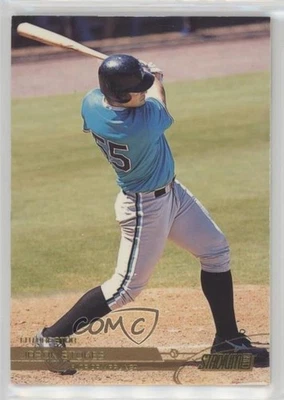 2003 Topps Stadium Club Royal Gold Jason Stokes (Batting Follow Through) #110 - Image 1 of 2
