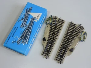Märklin - M-Gleis, Weichenpaar mit elektrischem Antrieb (5202) / OVP - Bild 1 von 1