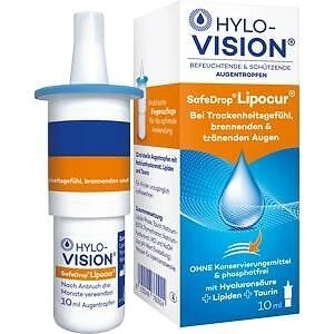 OMNIVISION GMBH HYLO-VISION SafeDrop Lipocur Augentropfen, 10 ml