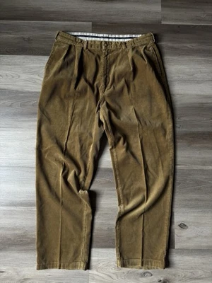 Vintage Polo Ralph Lauren Polo Cords Corduroy Pants Brown 40x32 Made In USA EUC - Image 1 of 4