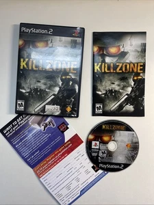 Killzone (Sony PlayStation 2, 2004) Cib Complete W/Reg. Card- TESTED!! - Picture 1 of 6
