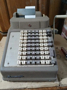 Last Manual BURROUGHS adding Machine Made - Picture 1 of 6