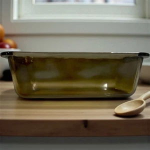 PYREX Brown Loaf Pan 213 1.5L • Very Good Condition✨True Vintage✨ - Picture 1 of 12