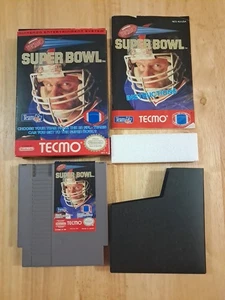 Tecmo Super Bowl completo en caja nintendo nes nfl fútbol en caja original - Imagen 1 de 13