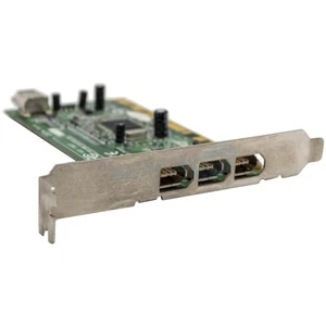 Card PCI 4 X Port Firewire Kec 1582T Full ATX Tower Adapter Ports Fw - Picture 1 of 3