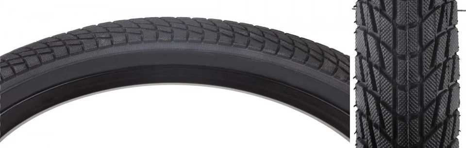 Bicycle Tire Sunlite 16 X 1.75 Black Kontact K841 Bike Tires Each