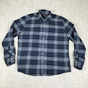 Camisa UNTUCKit Botón Frontal Para Hombre Talla Grande Multicolor Cuadros SS Algodón Bolsillo - Imagen 1 de 11