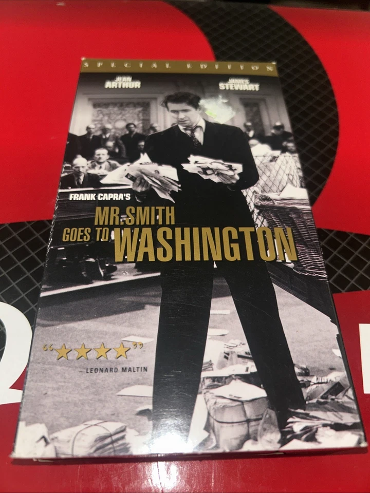 Columbia Pictures Mr Smith Goes To Washington 2000 VHS James Stewart Jean Arthur Foto 1 de 1