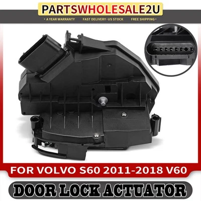 Actuador de bloqueo de puerta del lado del conductor trasero para Volvo S60 2011-2018 V60 2015 2016-2018 Foto 1 de 4